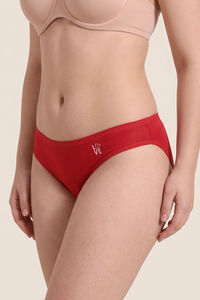 Zivame Regular Rise Full Coverage Bikini Panty (Pack of 3) - Multicolor — thumbnail 11
